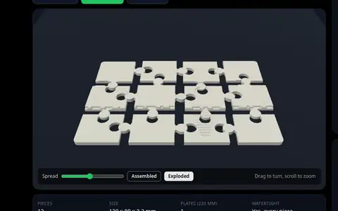 3D Puzzle Maker result