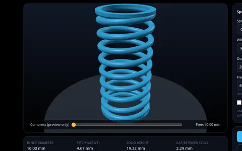 Spring Generator result