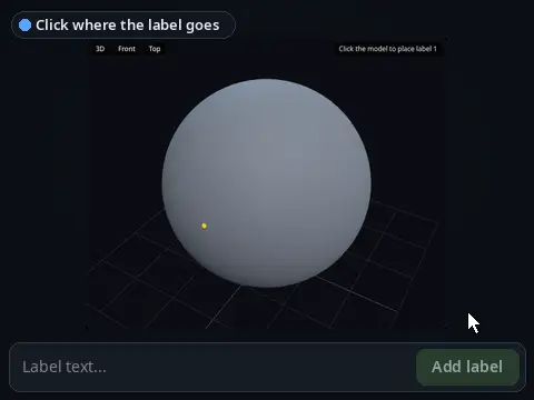 Add Text to STL: how it works, Your text to Embossed on the STL