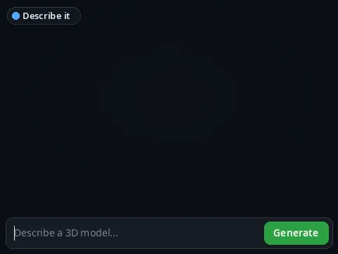 Text to 3D: how it works, Your prompt to 3D model