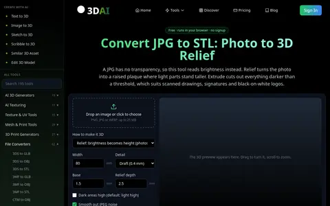 JPG to STL page